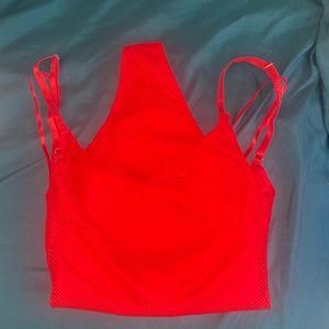 Honey punch red bodysuit